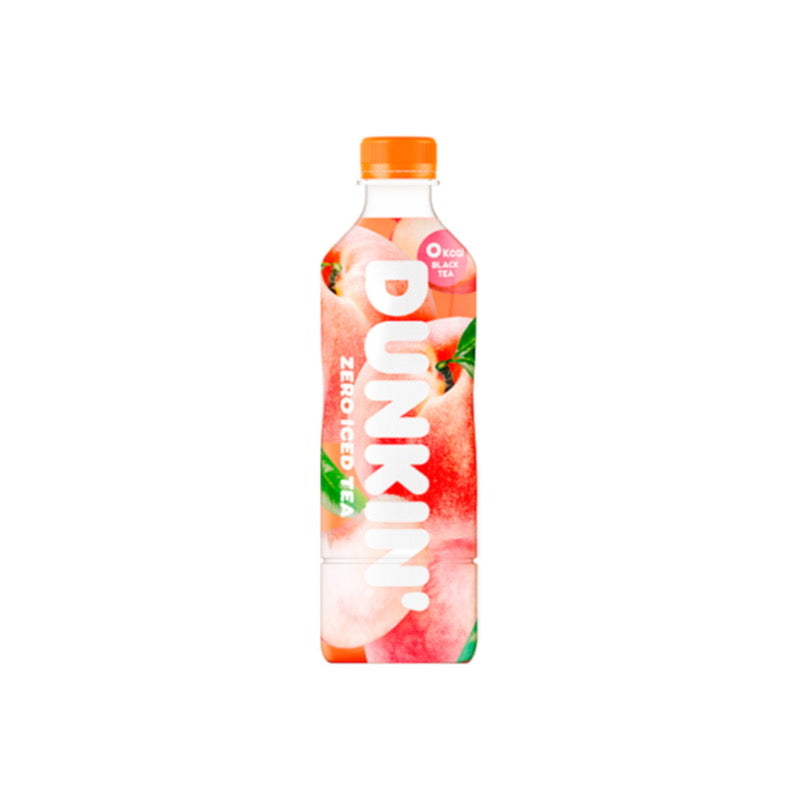 Dunkin’ Zero Iced Tea White Peach Bottle (500ml) - Korea