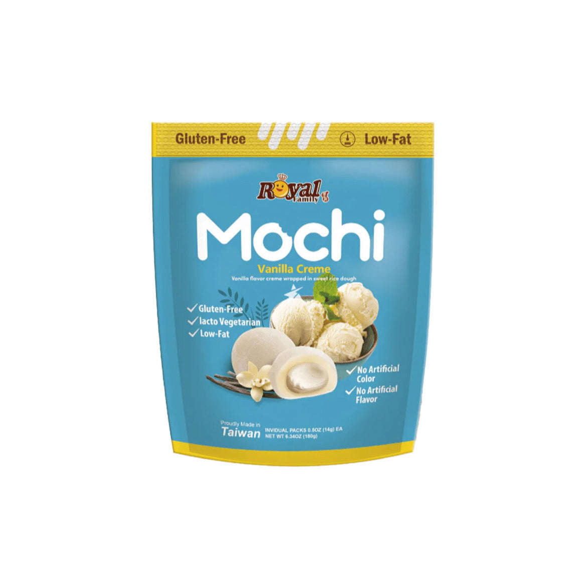 Royal Family Mochi Vanilla Creme (120g) - Taiwan