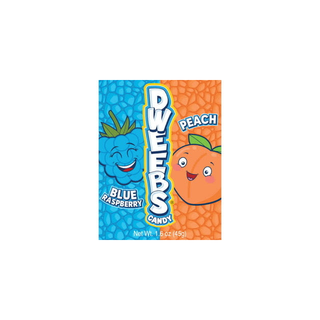 Dweebs Blue Raspberry & Peach (45g) - Pakistan