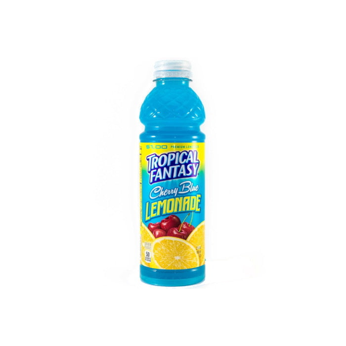 Tropical Fantasy Cherry Blue Lemonade Premium Juice Cocktail Bottle (665ml) - America