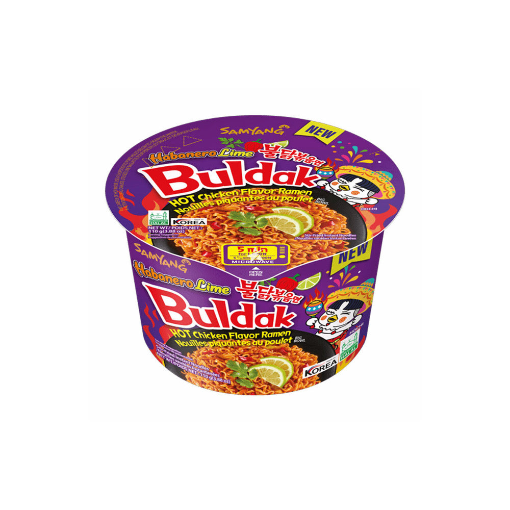 Samyang Buldak Habanero Lime Ramen XL Cup (110g) - Korea