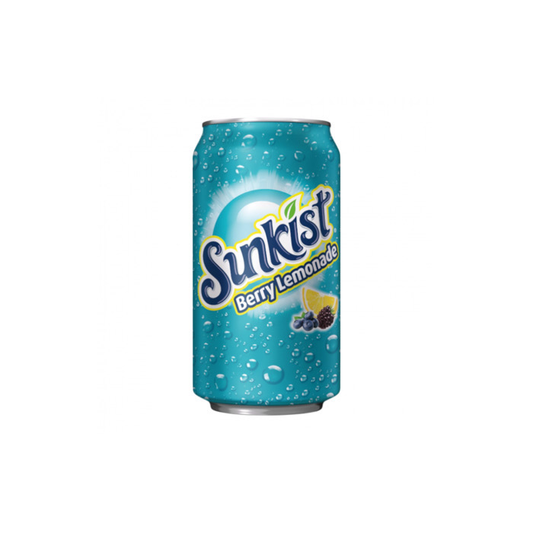 Sunkist Berry Lemonade Soda Can (355ml) - America