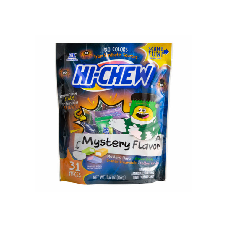 Morinaga Hi-Chew Limited Edition Halloween Mystery Flavour Candy 31-Pieces (159g) - America