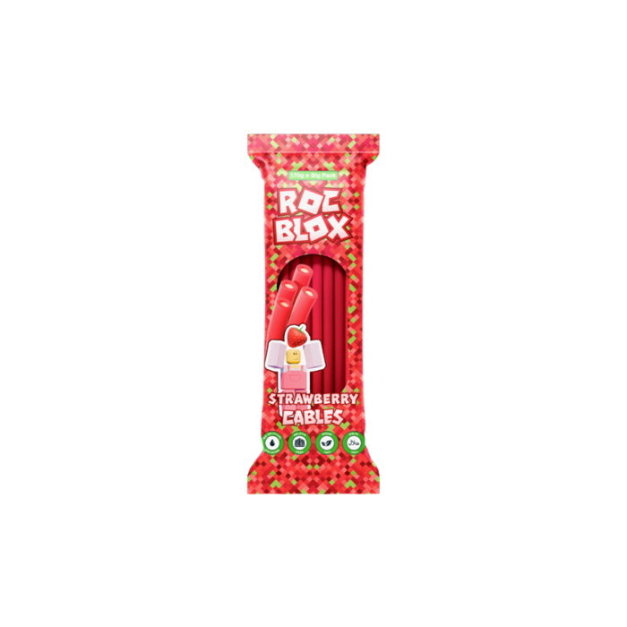 Rocblox Strawberry Cables (170g) - Turkey