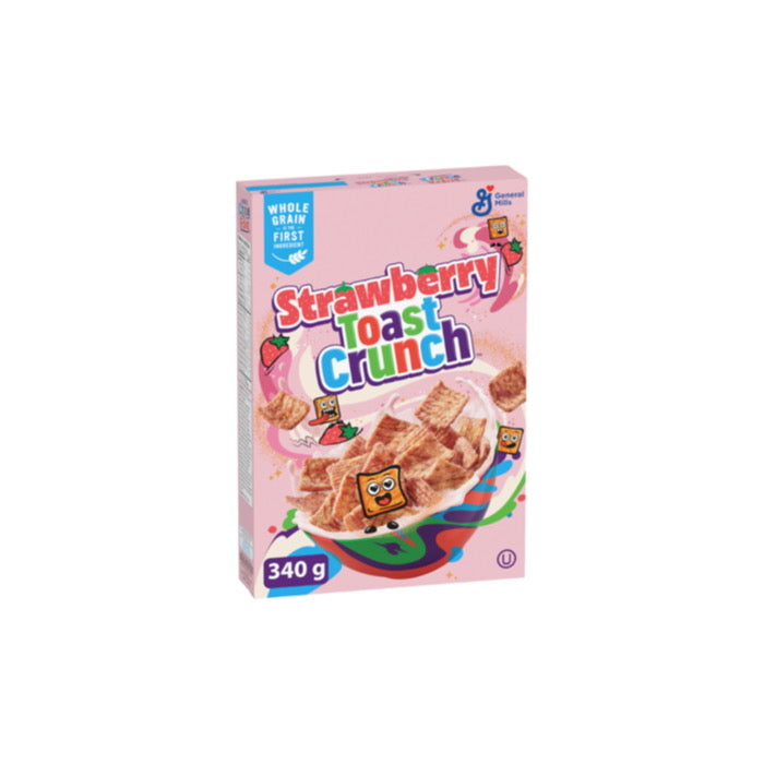 General Mills Strawberry Toast Crunch Cereal (340g) - Canada