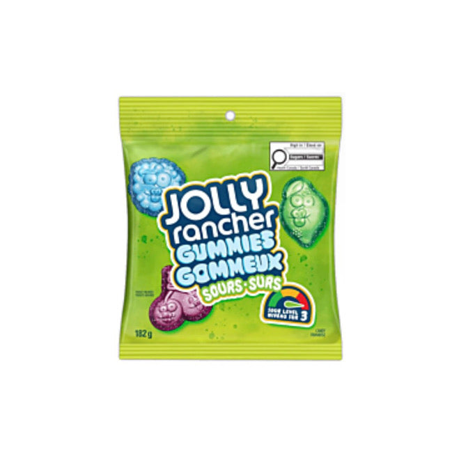 Jolly Rancher Gummies Sours (182g) - Canada