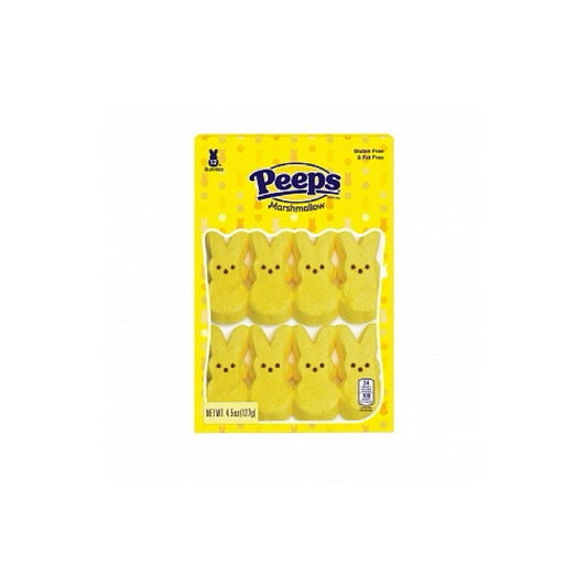 Peeps Marshmallow Bunnies Yellow 12pk (127g) - America