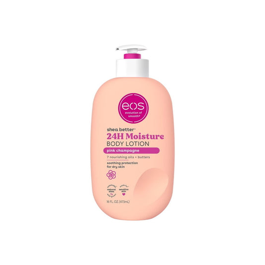 EOS Shea Better 24H Moisture Pink Champagne Body Lotion (473ml) - America