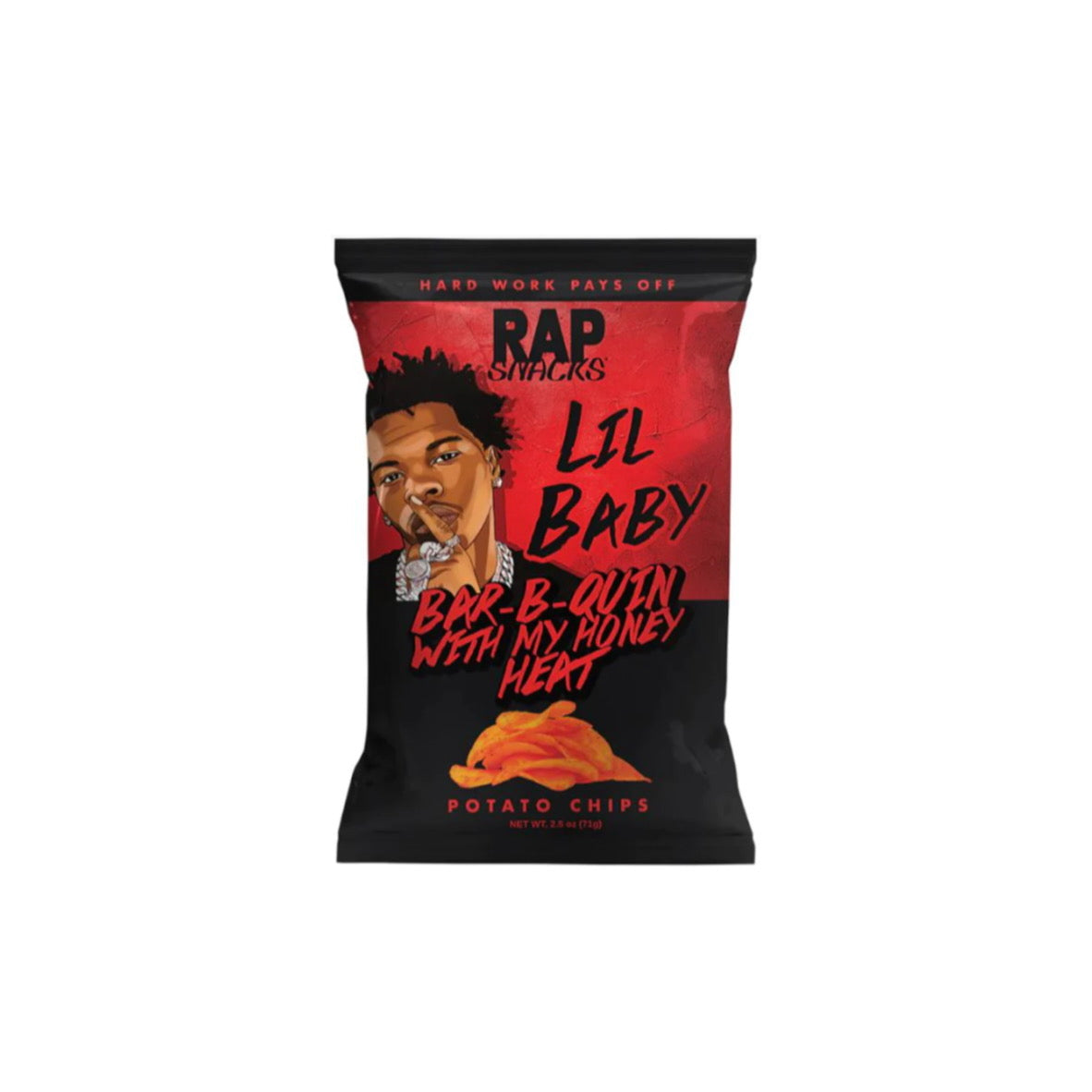 Rap Snacks Lil Baby Bar-B-Quin with my Honey Heat (71g) - America