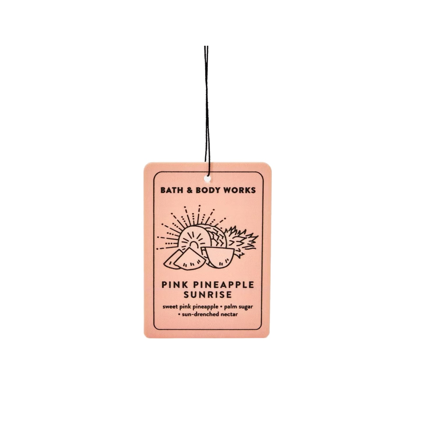 Bath and Body Works Pink Pineapple Sunrise Hanging Fragrance Diffuser - America