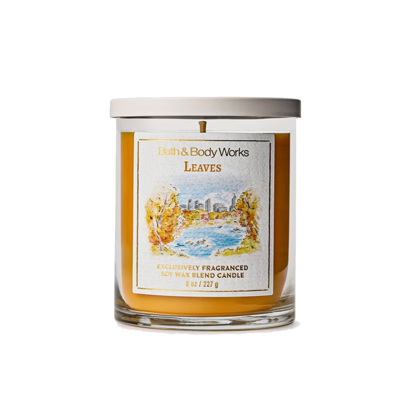 Bath and Body Works Leaves Soy Wax Blend Candle (227g) - America