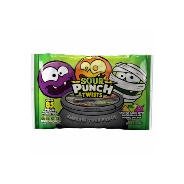 Sour Punch Twists Giant Bag 85 Pieces *Aprox (510g) - America