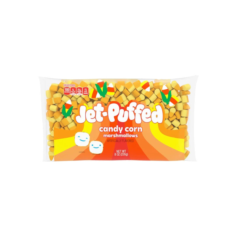 Jet-Puffed Halloween Candy Corn Marshmallows (226g) - America