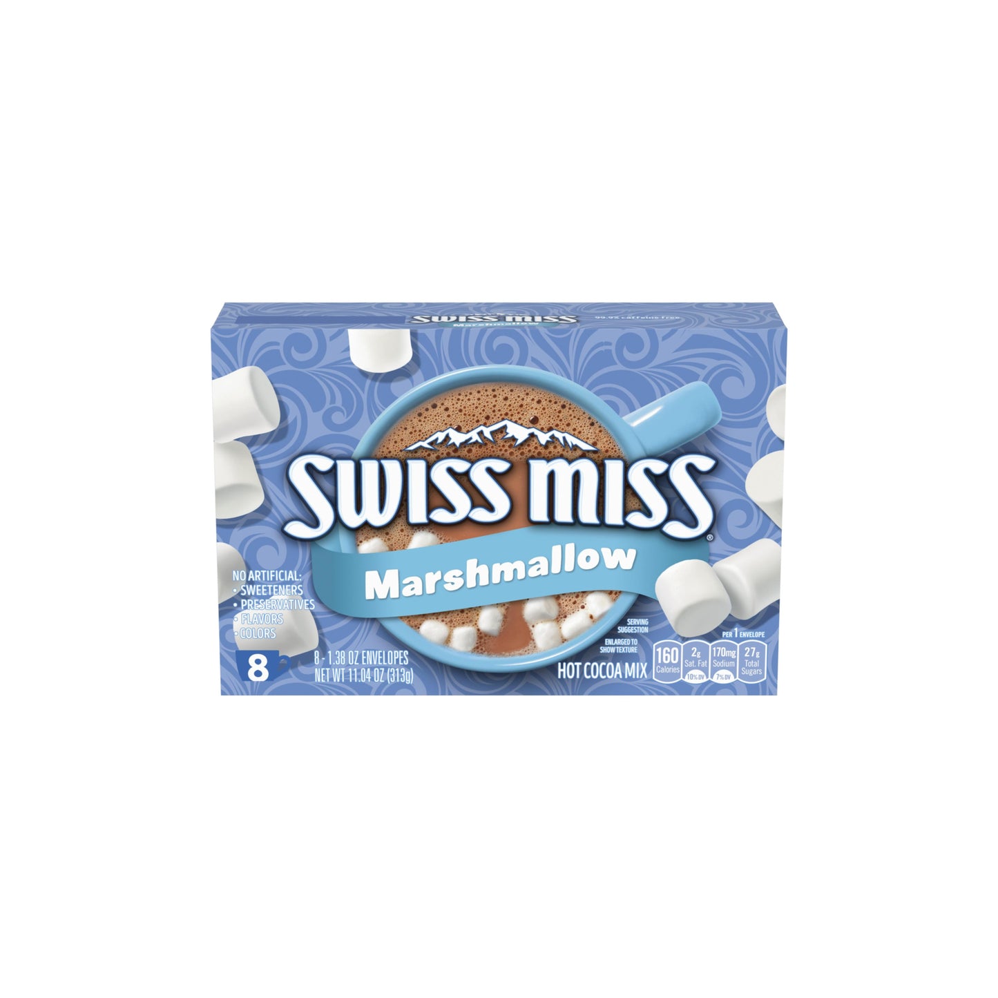 Swiss Miss Marshmallow Hot Cocoa Mix 8-Pack (313g) - America