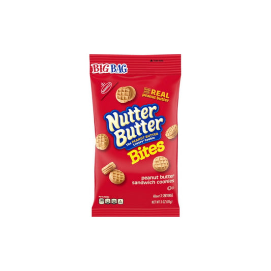 Nutter Butter Bites Peanut Butter Sandwich Cookies (85g) - America