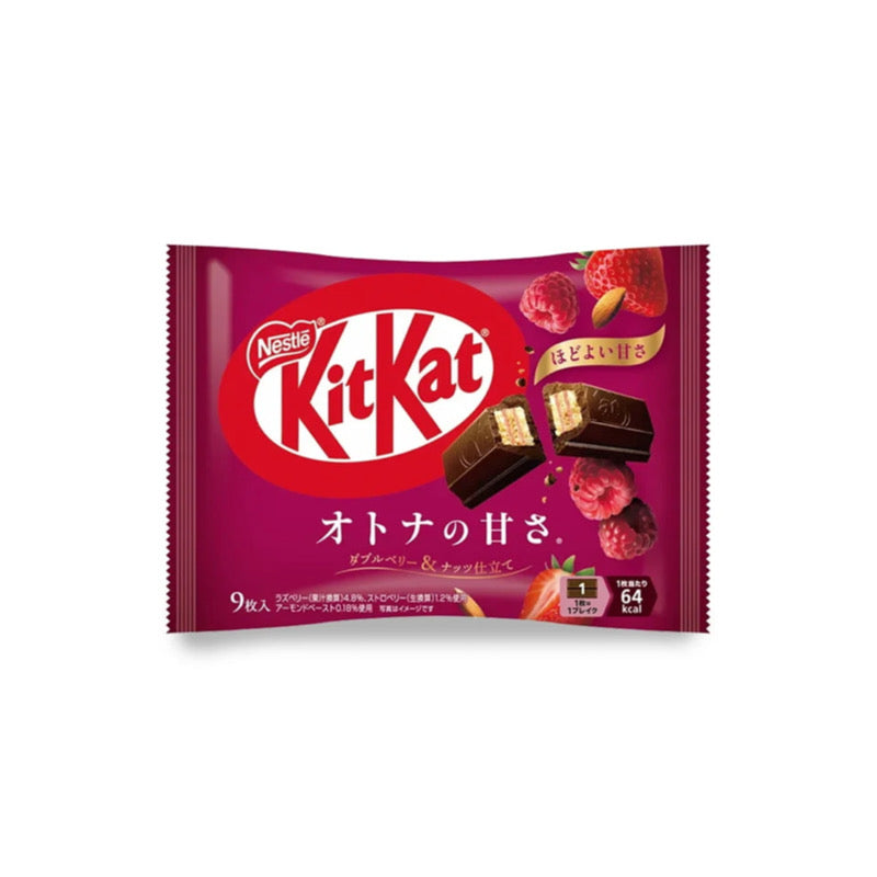 Kit Kat Mini Double Berry & Nut Chocolate Bars 9-Pack (101g) - Japan