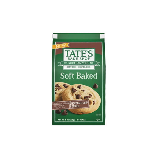 Tate’s Bake Shop Soft Baked Chocolate Chip Cookies (228g) - America