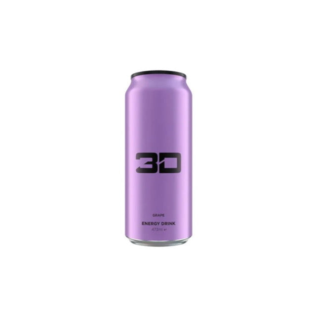 3D Energy Can Grape (473ml) - America