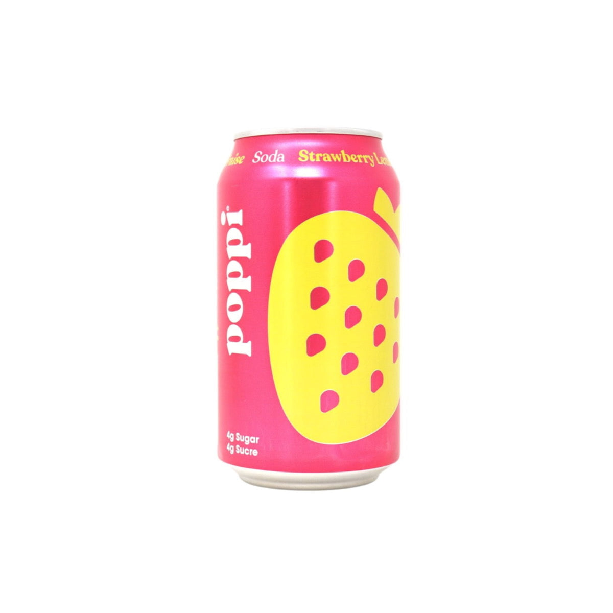 Poppi Prebiotic Soda Strawberry Lemon (355ml) - America