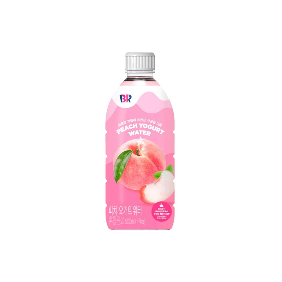 Baskin Robbins Peach Yogurt Water (500ml) - Korea