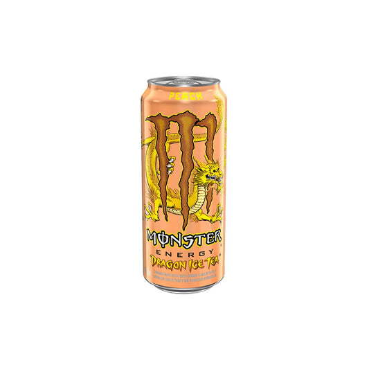 Monster Energy Dragon Iced Tea Peach Can (473ml) - Brazil