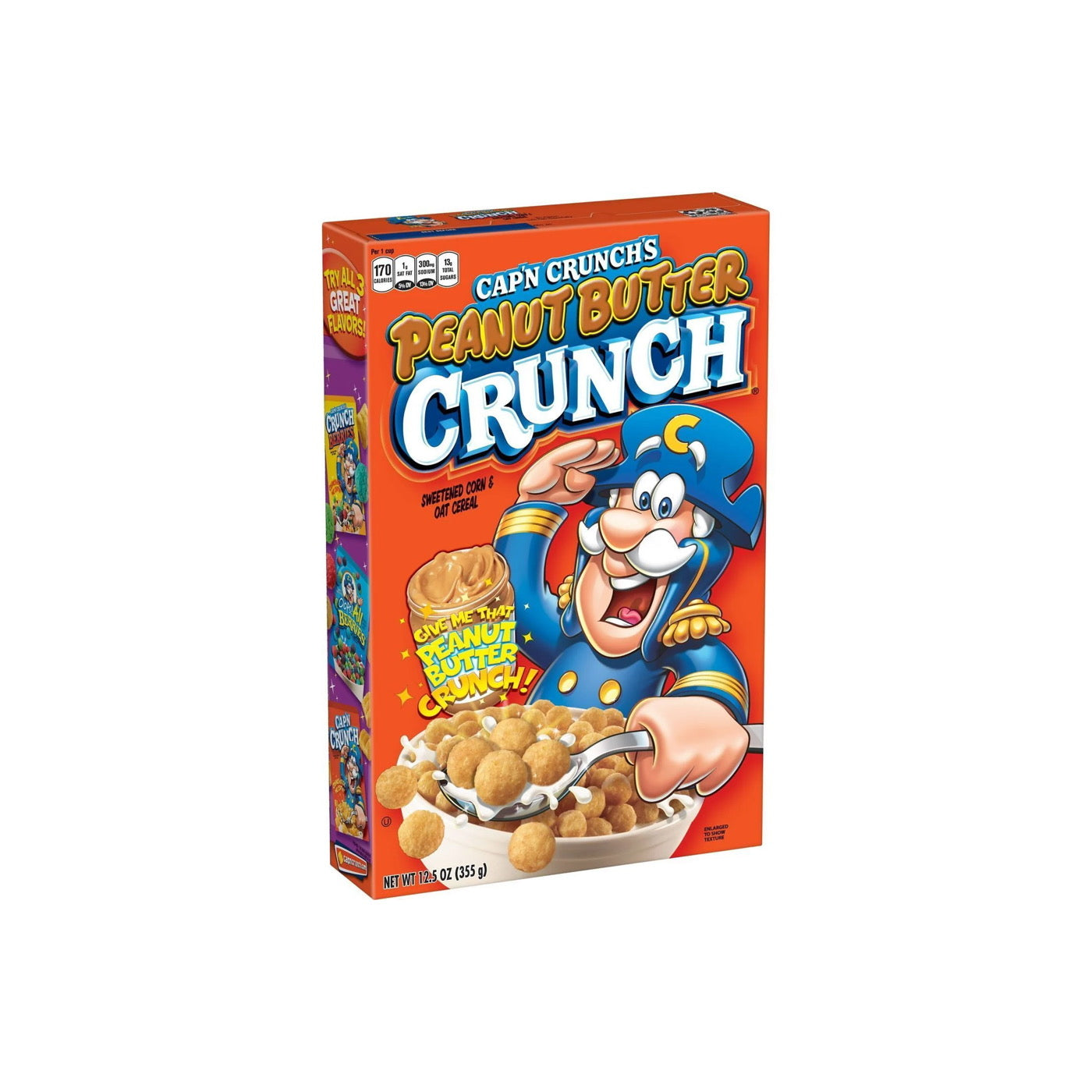 Cap’N Crunch Peanut Butter Cereal (325g) - America