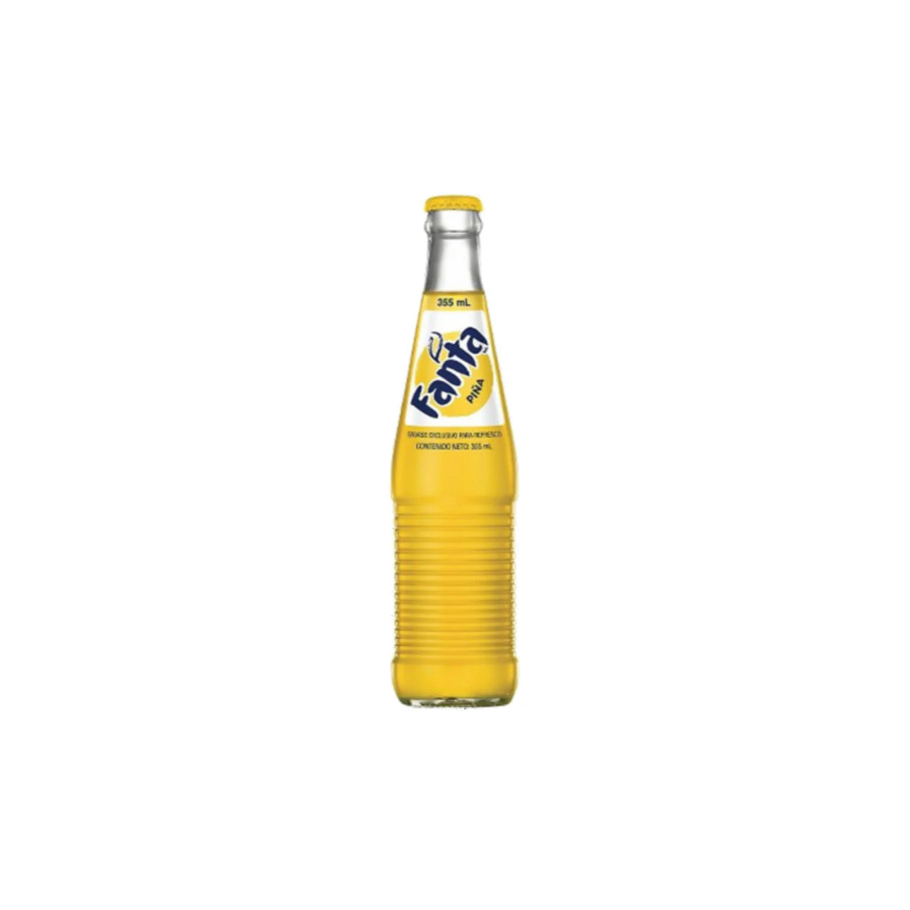 Mexican Fanta Pineapple Glass Bottle (355ml) - Mexico