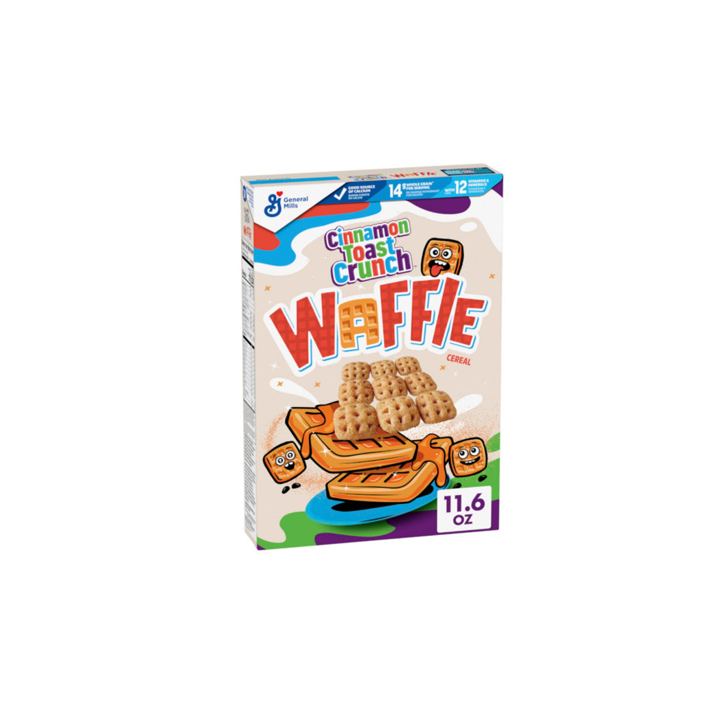 General Mills Cinnamon Toast Crunch Waffle Cereal (328g) - Canada