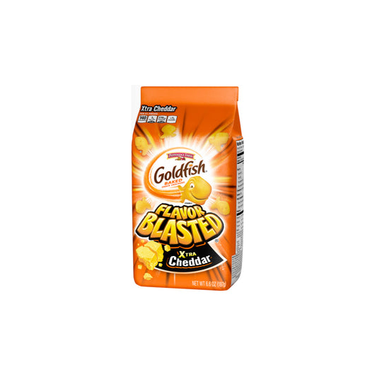 Pepperidge Farm Goldfish Flavor Blasted Xtra Cheddar Baked Snack Crackers (187g) - America