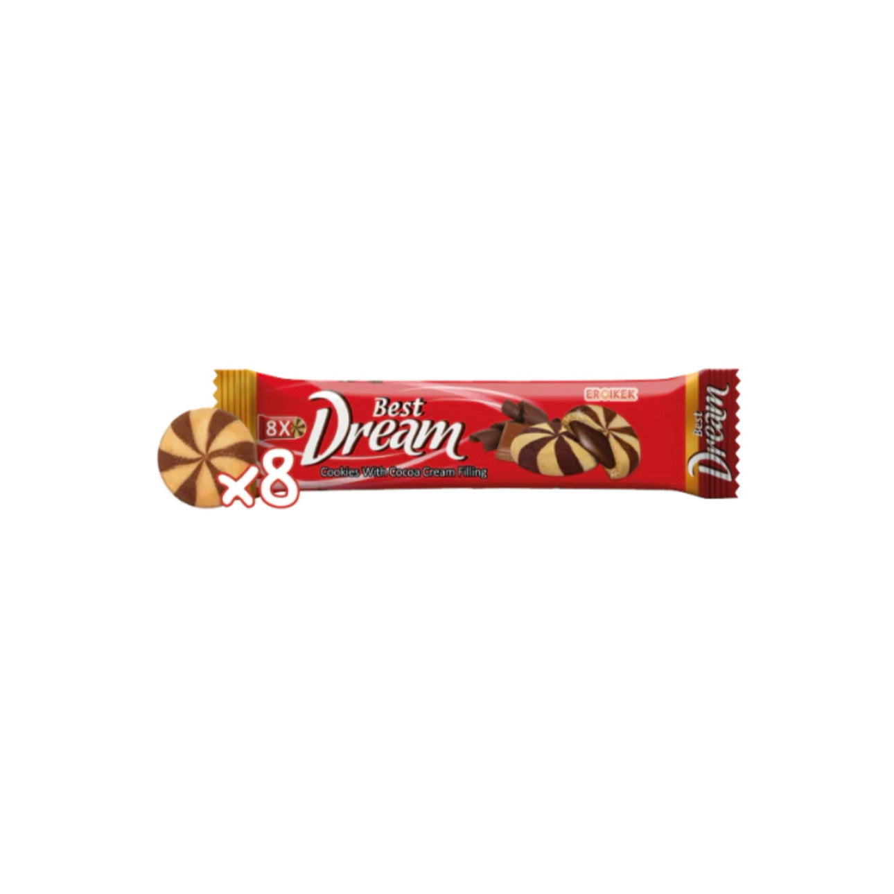 Best Dream Mosaic Cookies With Cocoa Filling (70g) - Romania