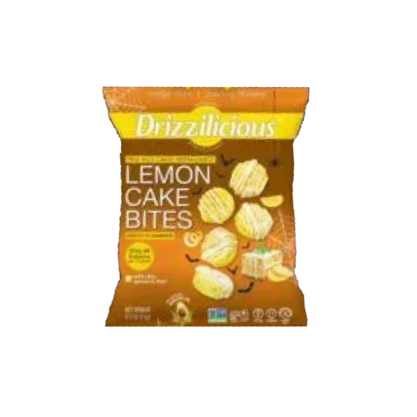 Drizzilicious Lemon Cake Bites Mini Rice Cakes (14g) - America
