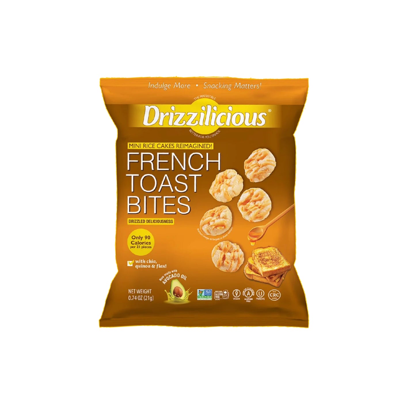 Drizzilicious French Toast Bites Mini Rice Cakes (21g) - America