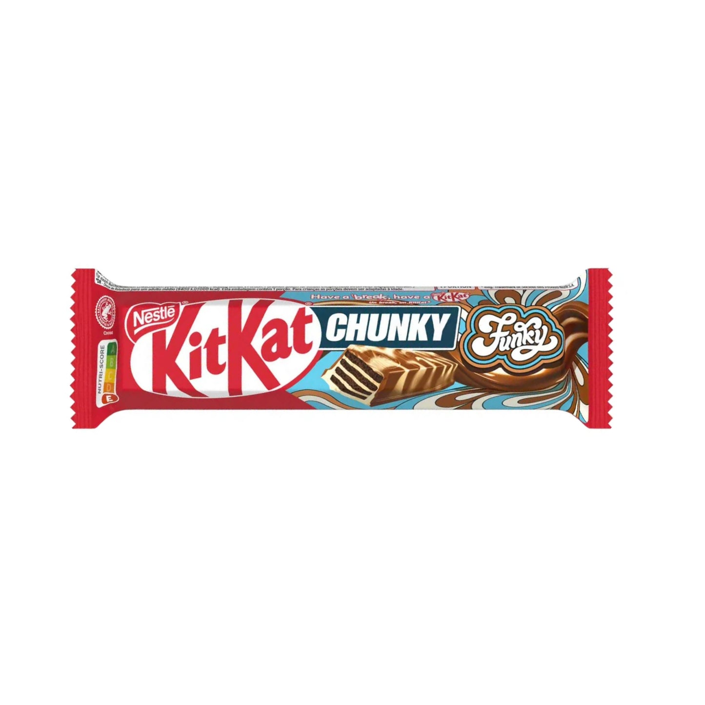 Kit Kat Chunky Funky Milk & White Chocolate Bar (40g) - Portugal EU