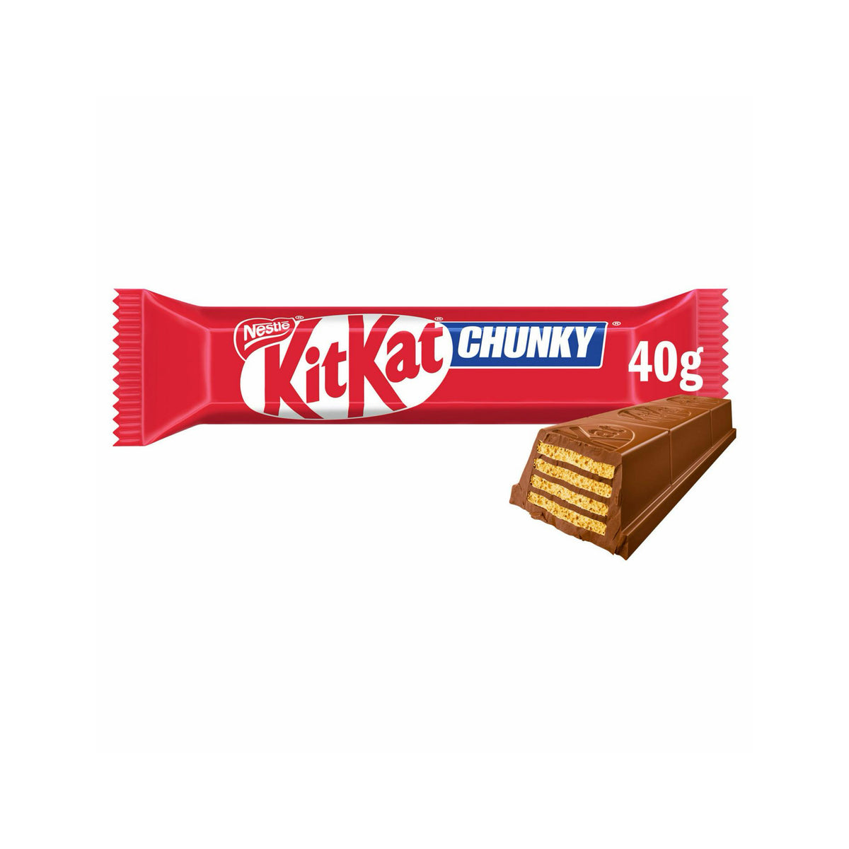 Kit Kat Chunky Milk Chocolate Bar (40g) - Portugal EU