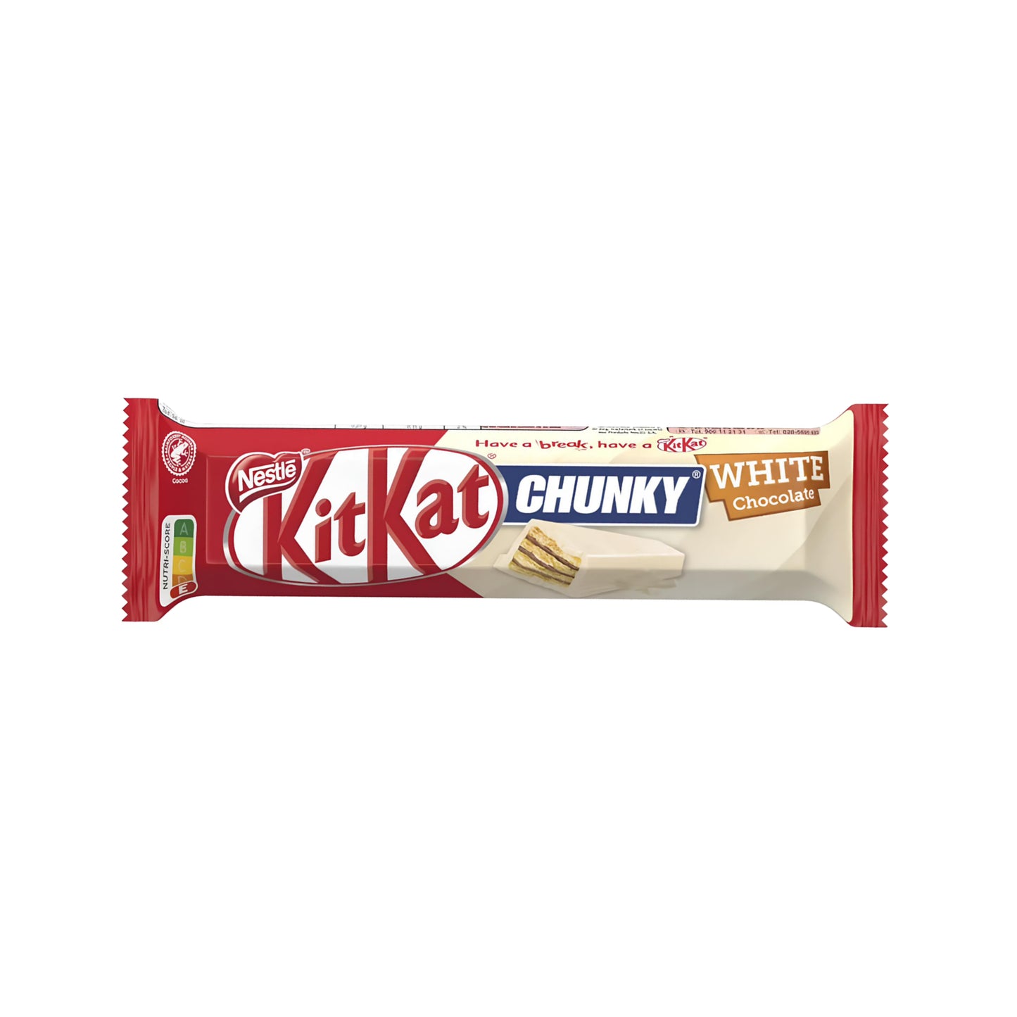 Kit Kat Chunky White Chocolate Bar (40g) - Portugal EU