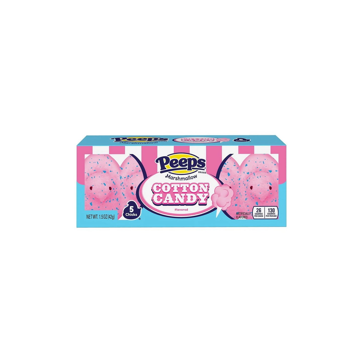 Peeps Easter Cotton Candy Chicks 5PK (42g) - America