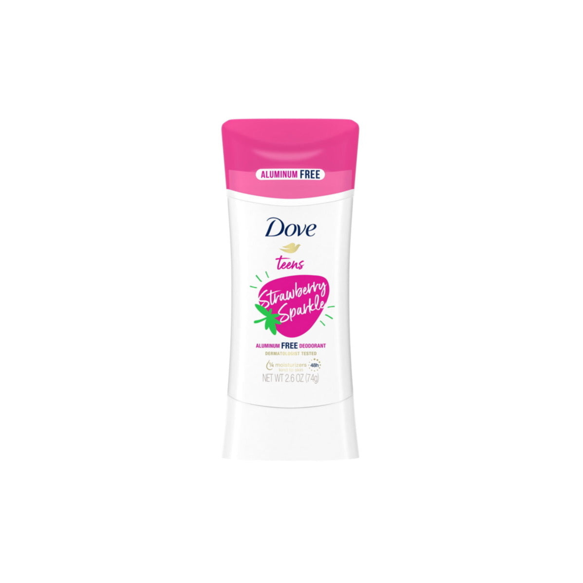 Dove Teen Deodorant Stick Strawberry Sparkle (74g) - America
