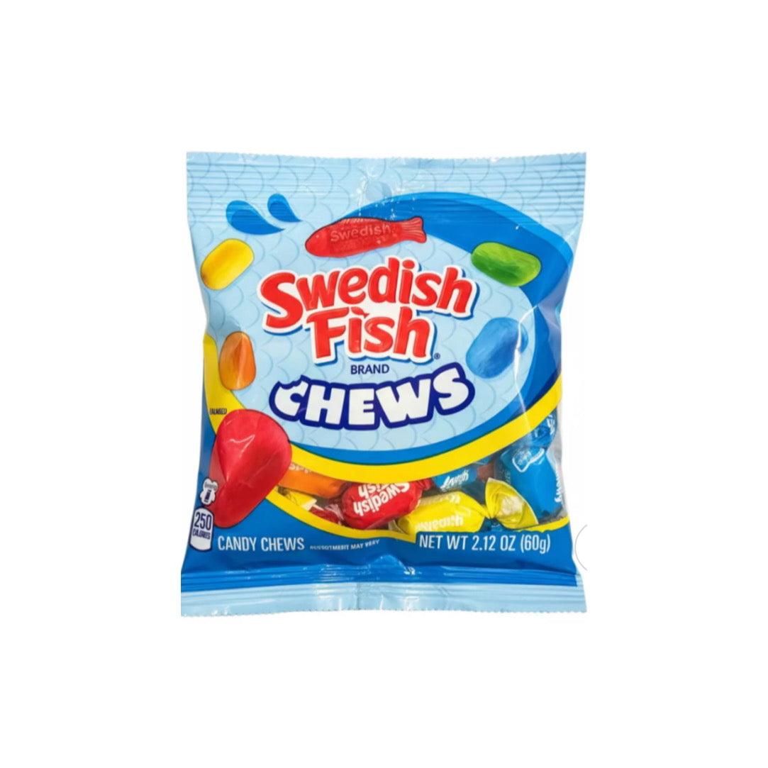 Swedish Fish Candy Chews Peg Bag (60g) - America