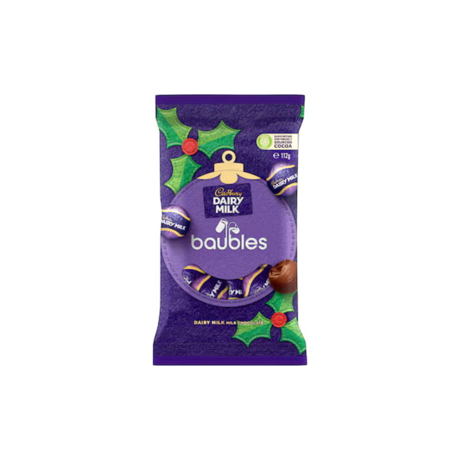 Cadbury Dairy Milk Baubles (112g) - Australia