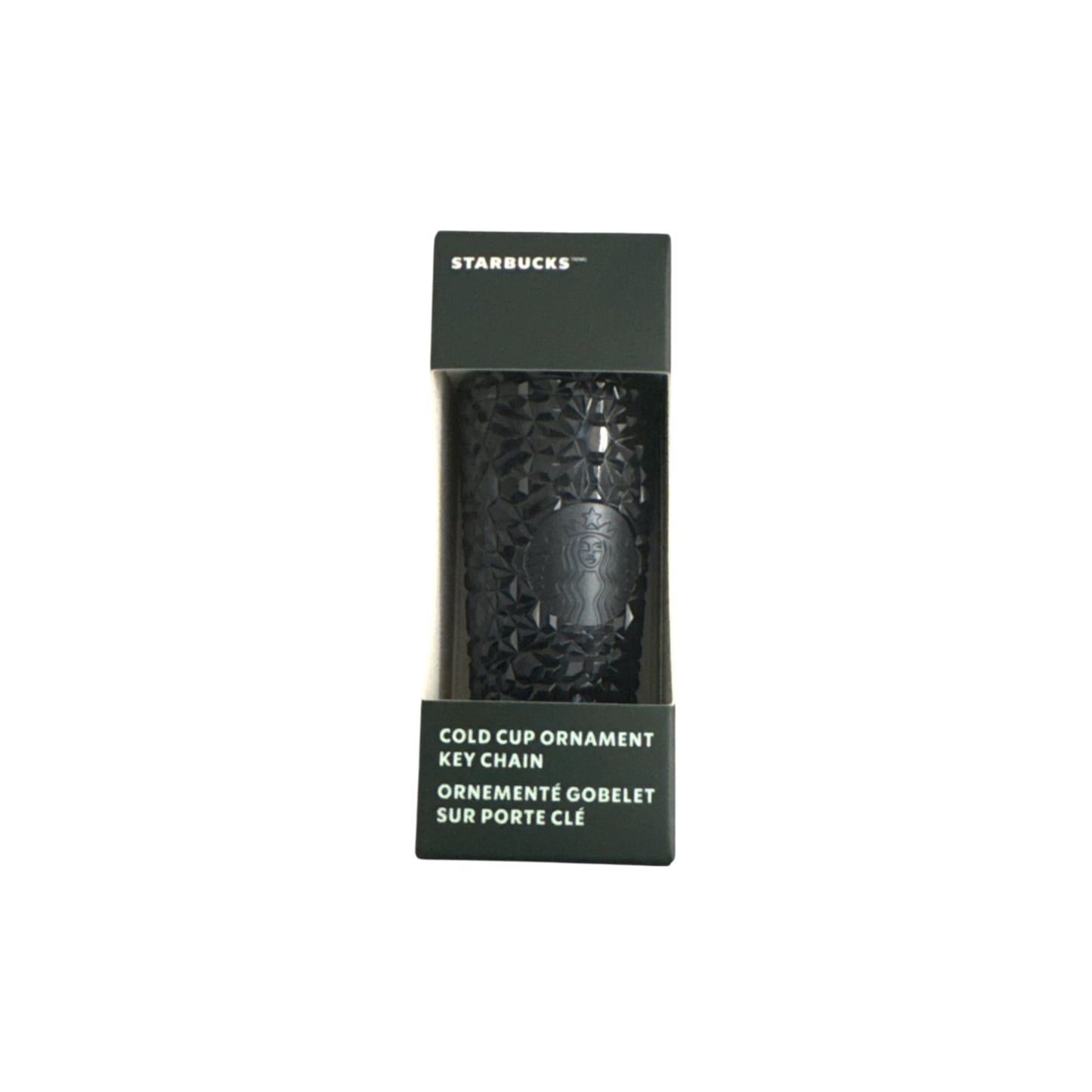 Starbucks Black Prism Cold Cup Keychain - America