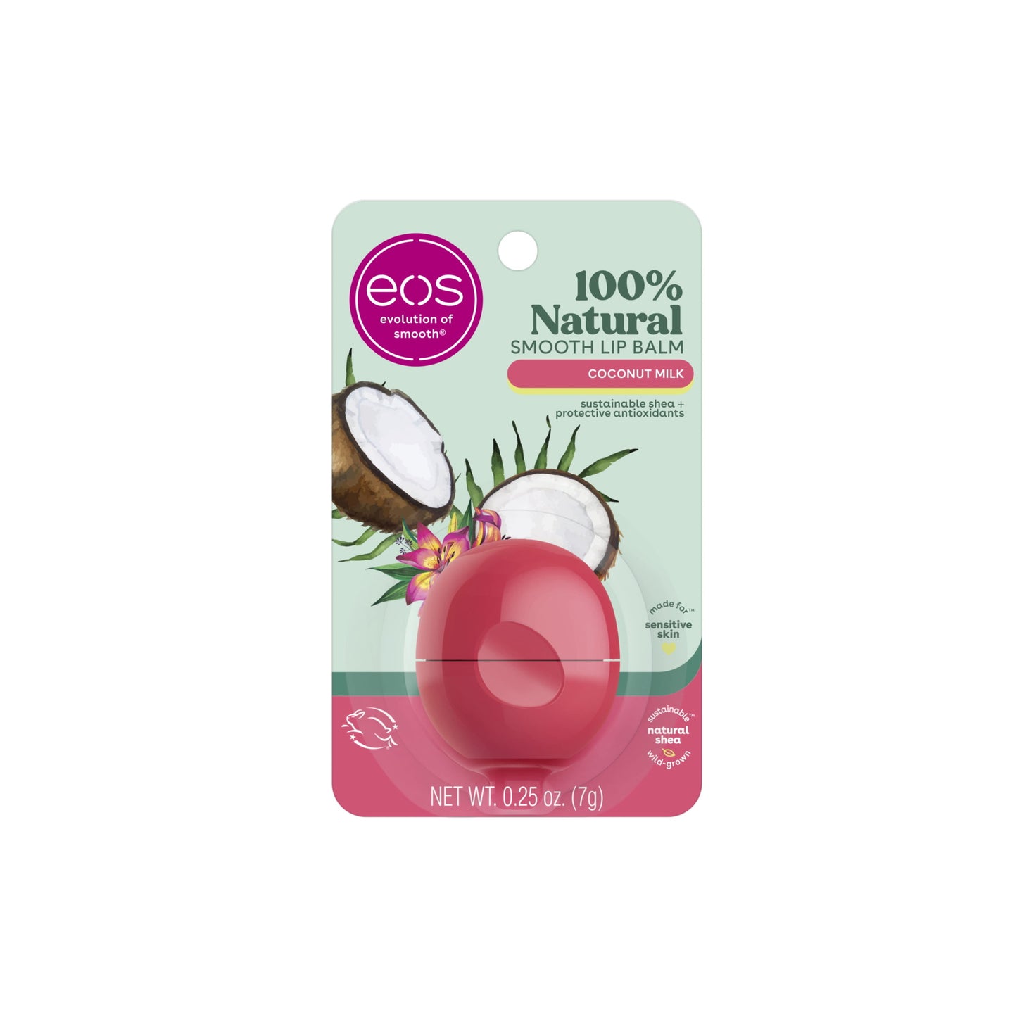 EOS Smooth Lip Balm Coconut Milk (7g) - America