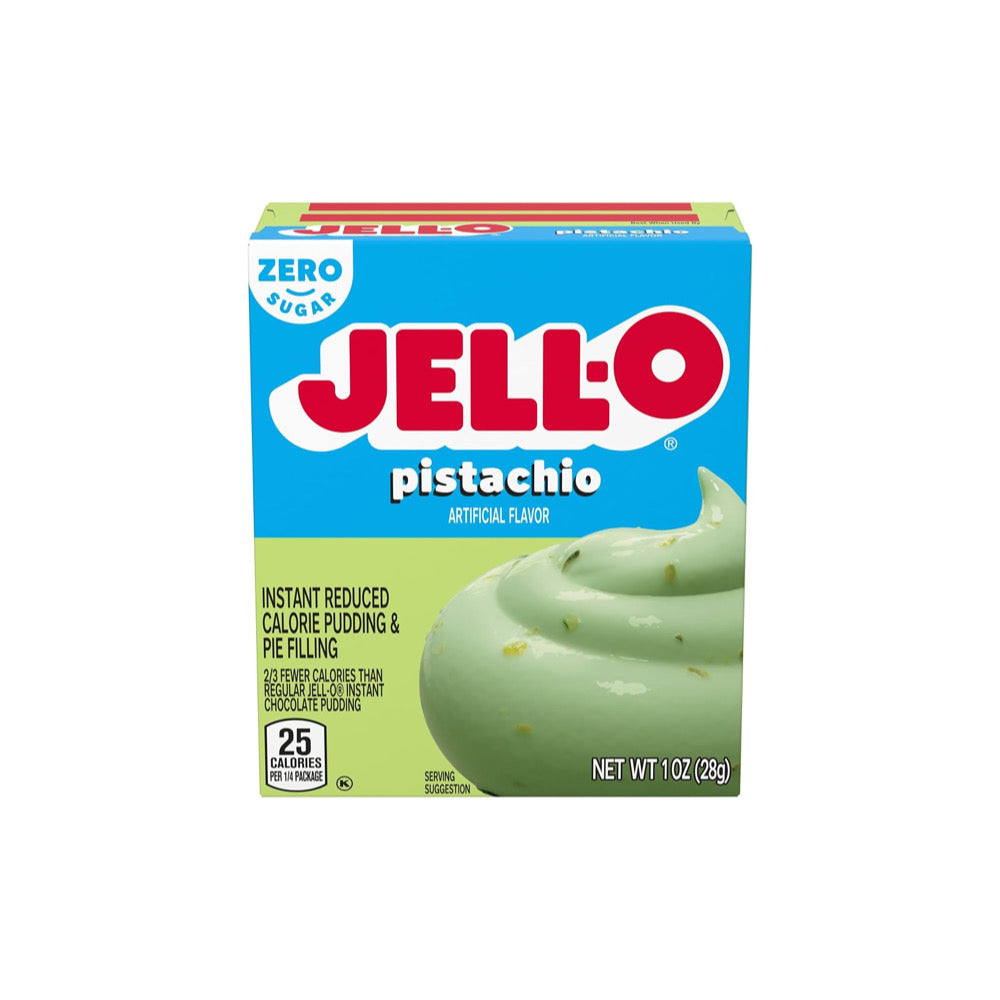 Jell-O Sugar Free Pistachio Pudding (28g) - America