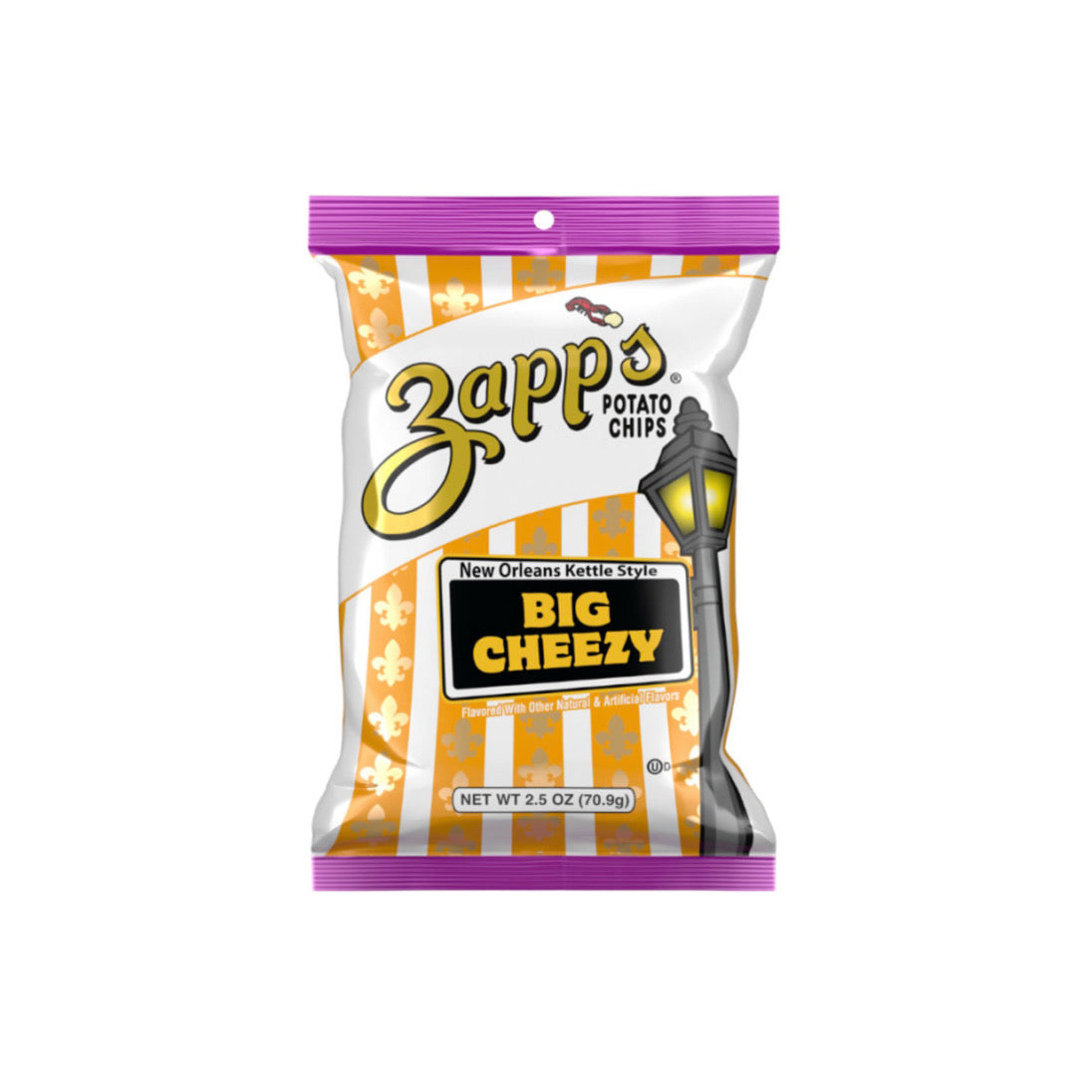 Zapp's Big Cheezy Kettle Chips (70.9g) - America