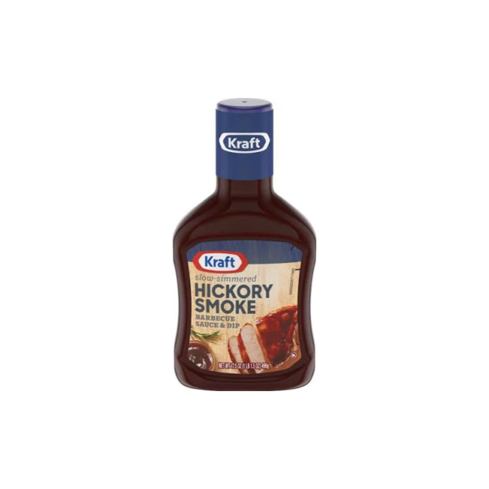 Kraft Hickory Smoke Barbecue Sauce & Dip (496g) - America
