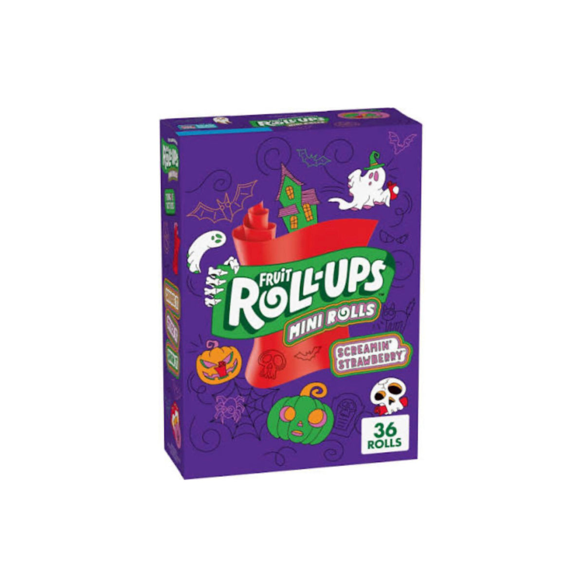 Fruit Roll Ups Mini Rolls Screamin’ Strawberry 32pk (335g) - America