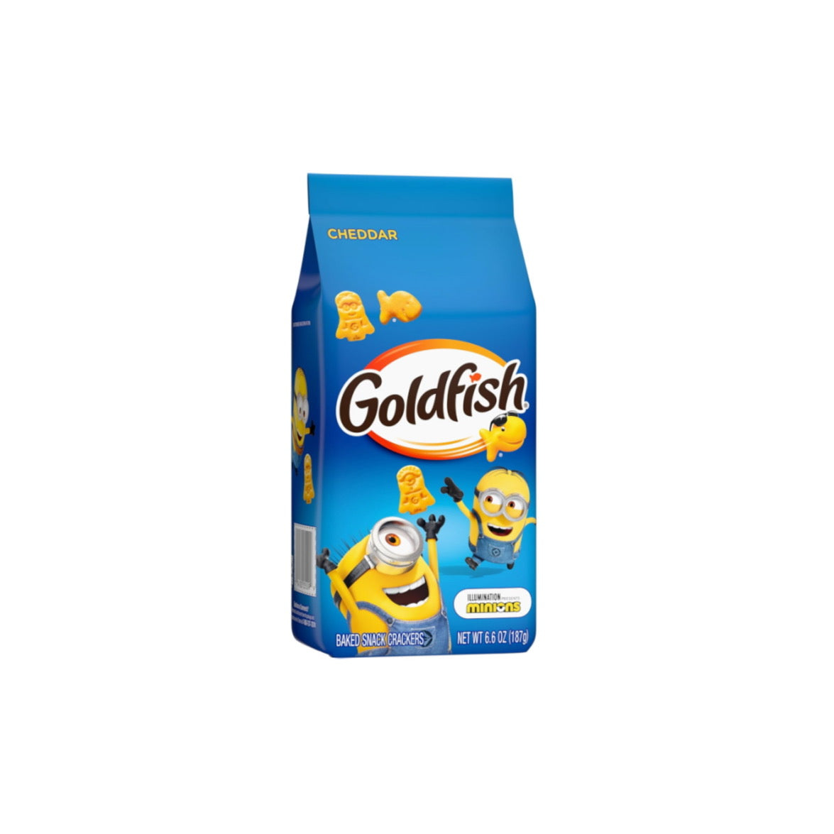 Pepperidge Farm Minions Goldfish Cheddar Baked Snack Crackers (187g) - America