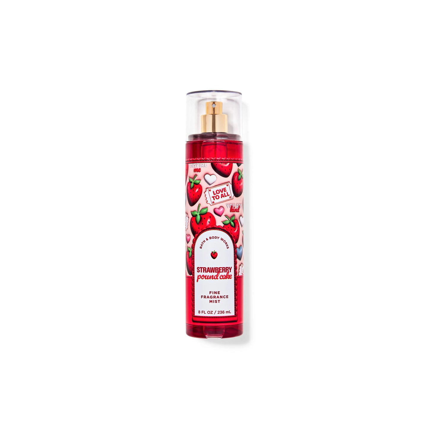 Bath And Body Works Strawberry Pound Cake Fine Fragrance Mist (236ml) - America