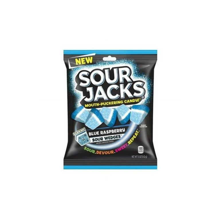 Sour Jacks Blue Raspberry Sour Wedges Changemaker (14g) - America