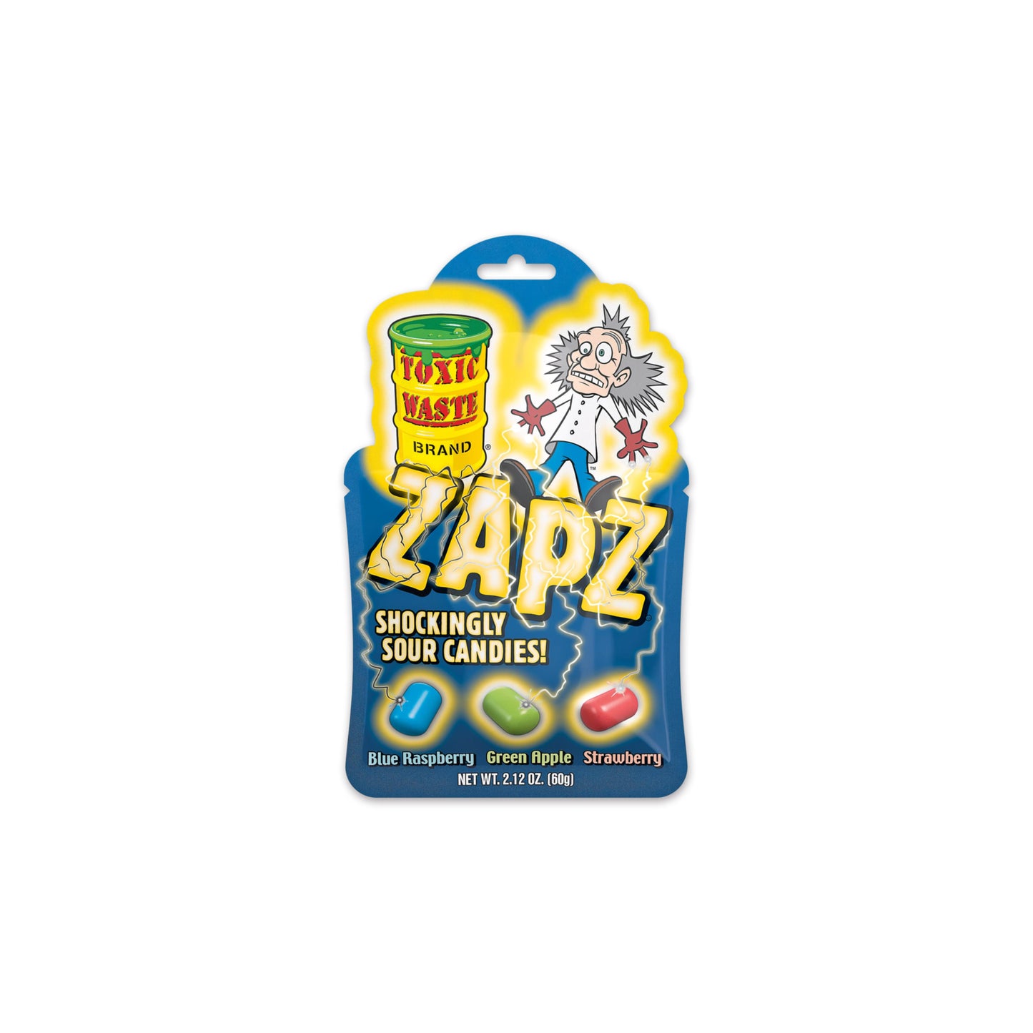 Toxic Waste Zapz Assorted Sour Candies (60g) - America