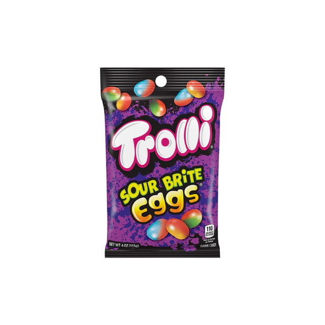Trolli Sour Brite Eggs Peg Bag (113g) - America